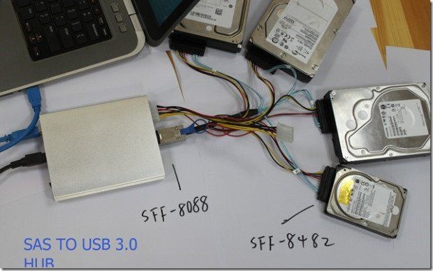 SAS USB Adapter - Administrator