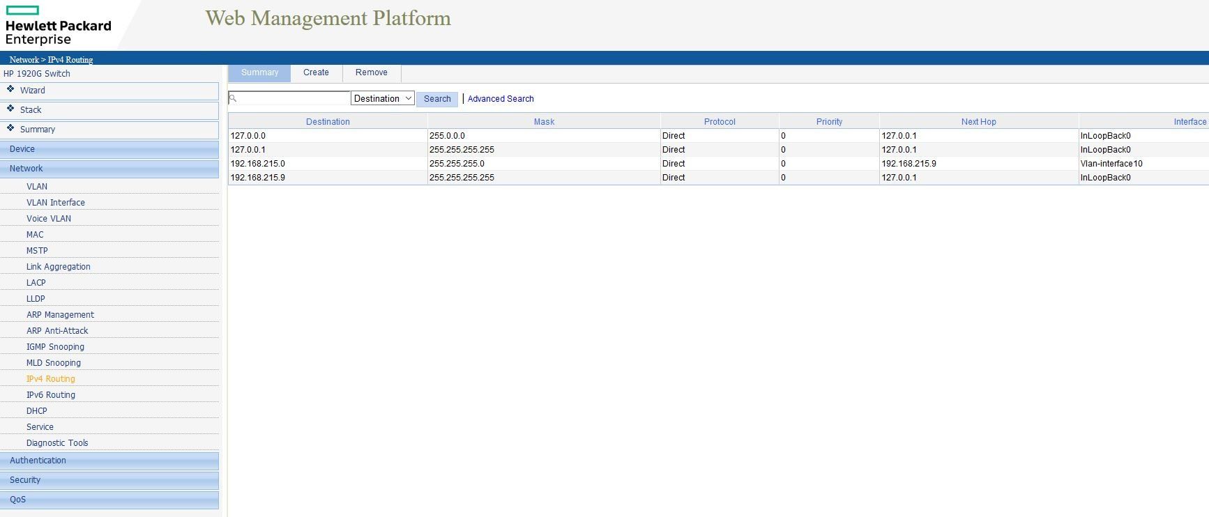 ip v4 routing