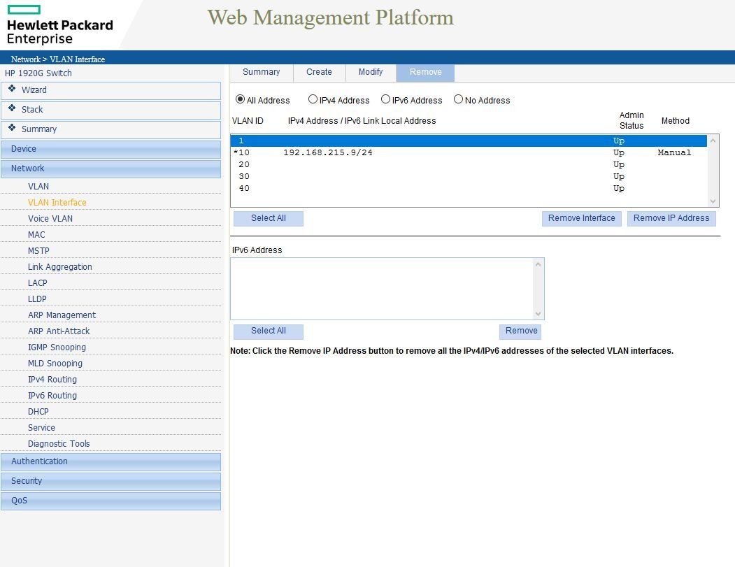 ip vlan