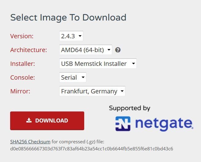 pfsense-image