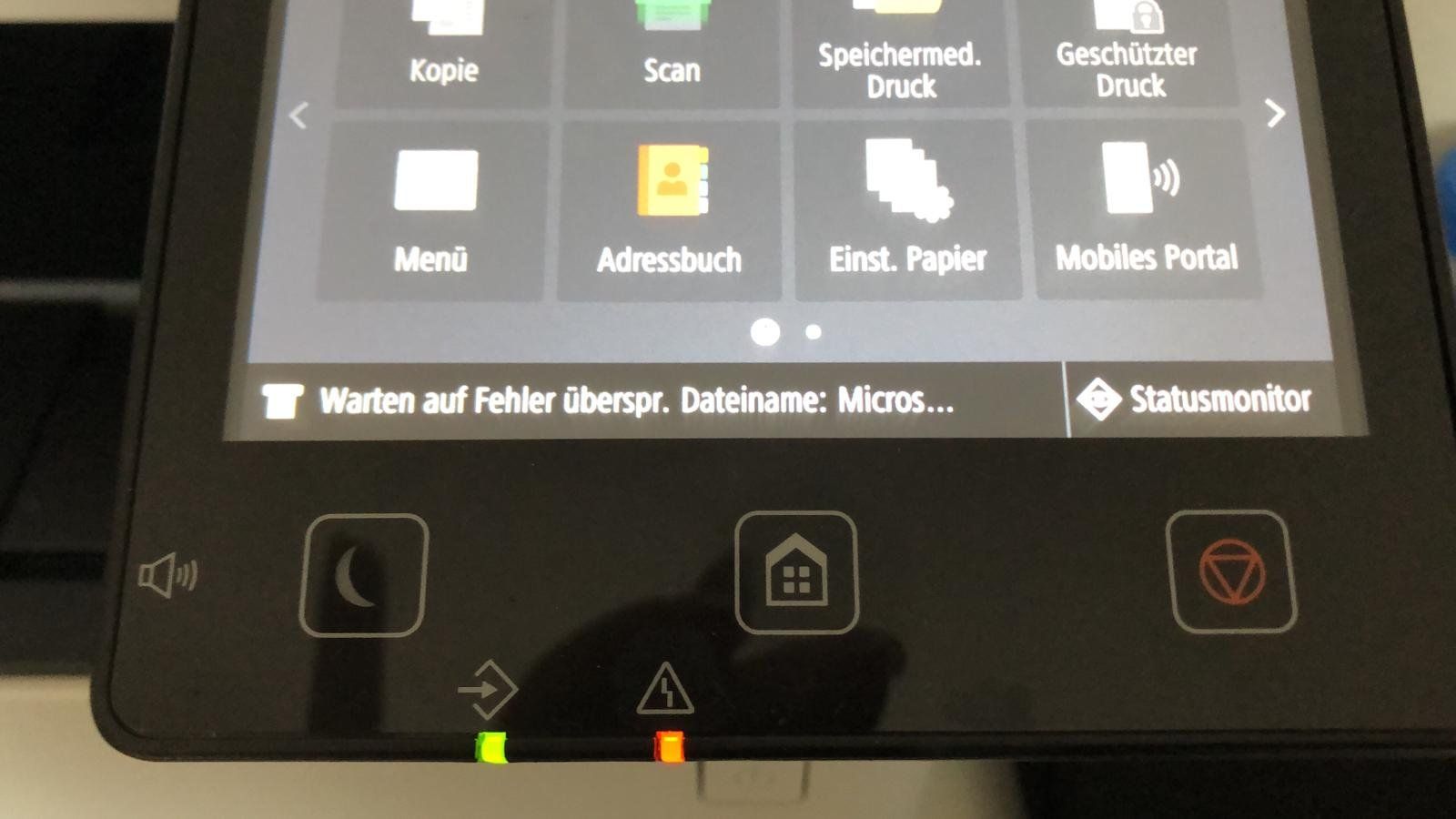 druckerfehler