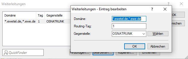 dnsweiterleitung