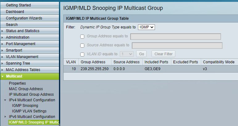 igmp_mld snooping ip multicast group