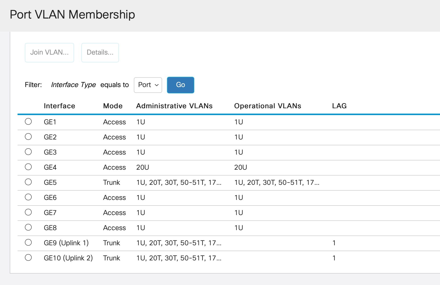 cisco-cbs350-8fp-portvlan-membership