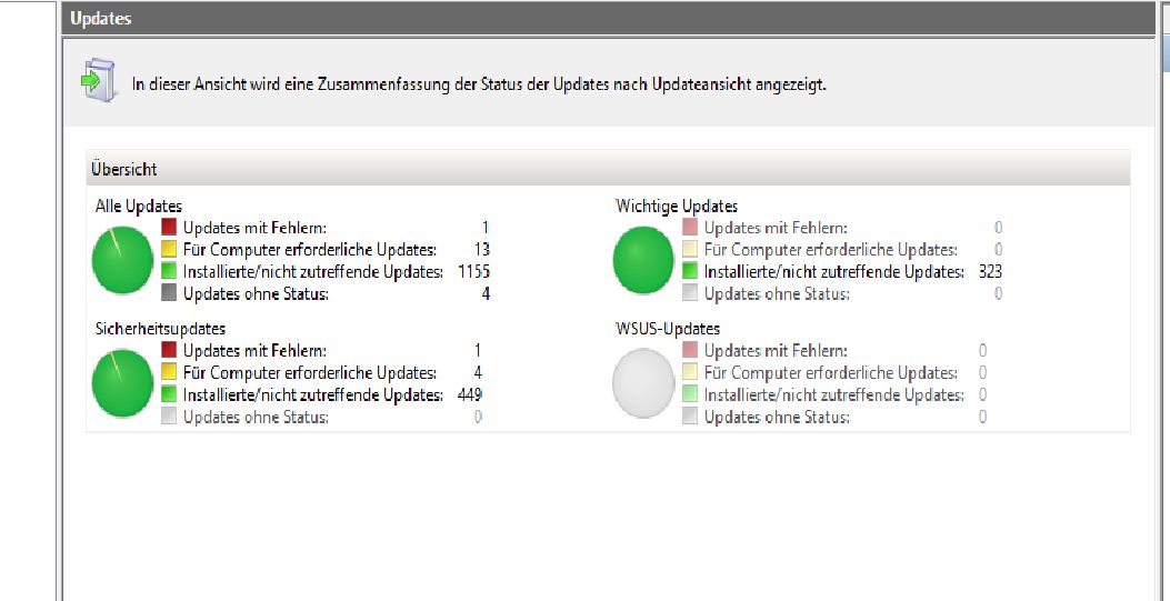 wsus updatestatus