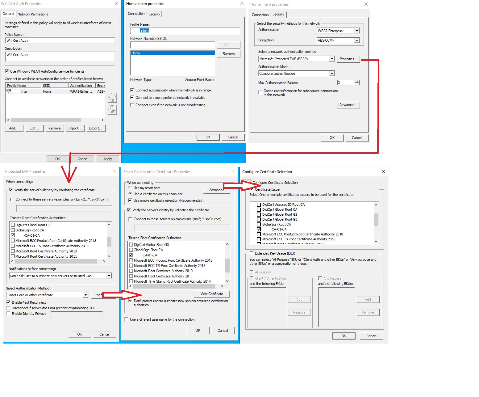 gpo wlan profil