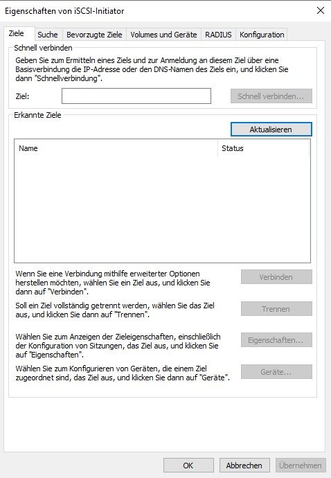 iscsi_4_nach aktualisierung