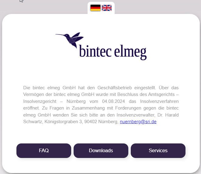 bintec-elmeg insolvent