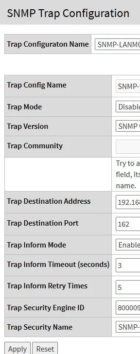 snmp trap configuration_name