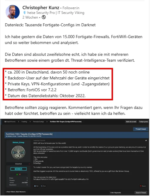 heise - christopher kunz - fortinet 15000