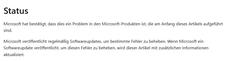 stabilitätsprobleme bei windows server 2019 bis 2025 mit cus ab etwa 24-12 05