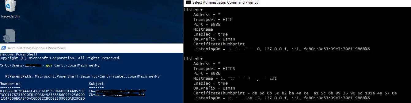 winrm