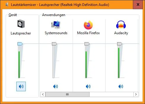 lautstärkemixer