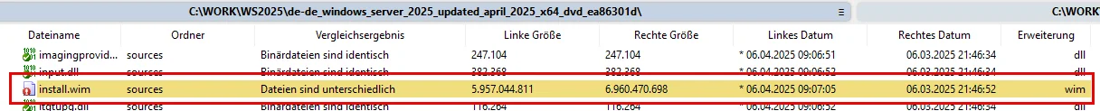 windows server 2025 - installations-isos seit dem april update um 1gb kleiner - 05