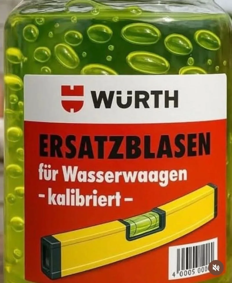 ersatzluftblasen für wasserwaagen von wÜrth