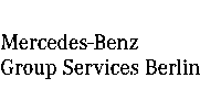 Mercedes-Benz Group Services Berlin