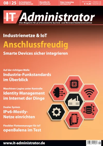 Administrator Magazin Ausgabe 8/2025